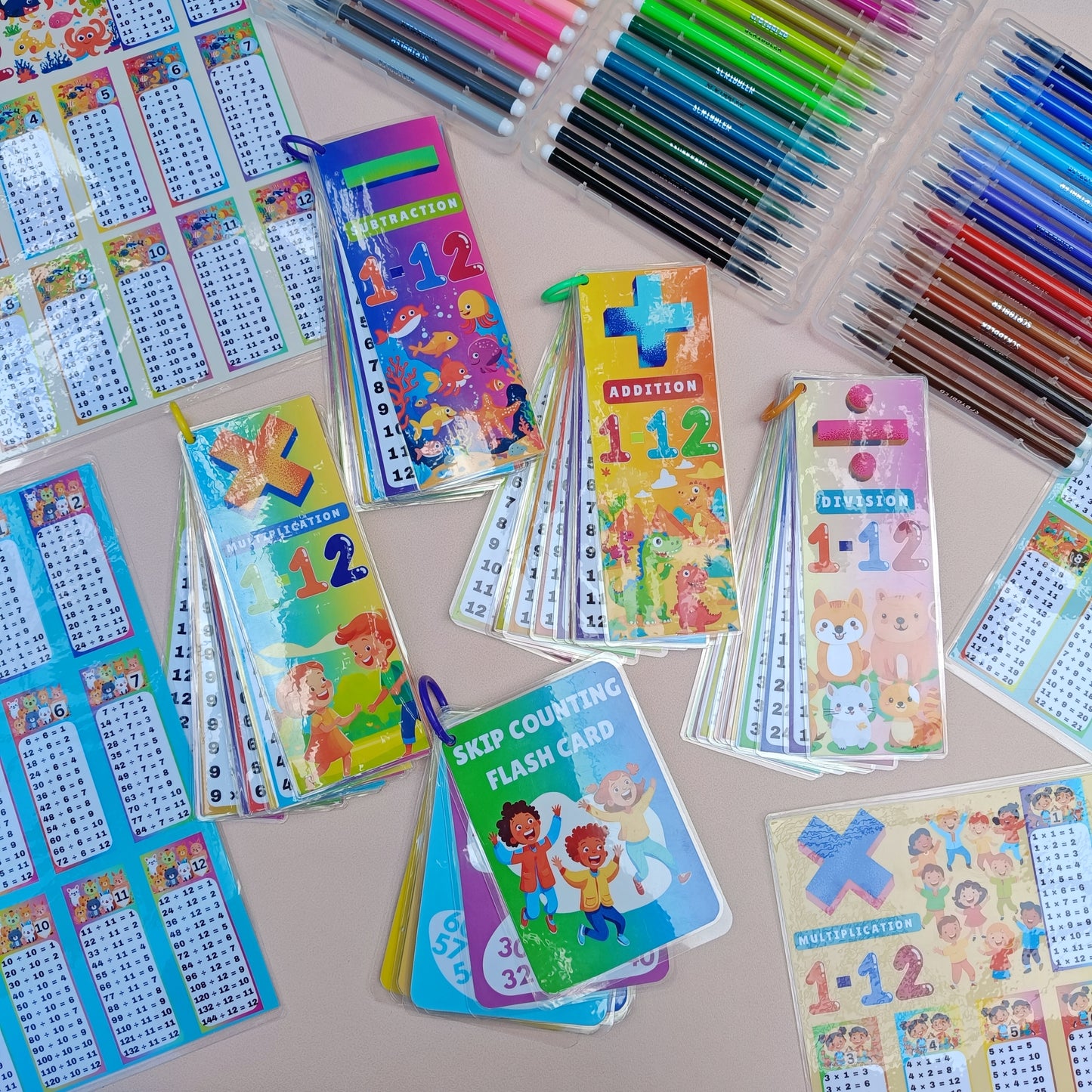 MDAS Flash Card with Skip Counting