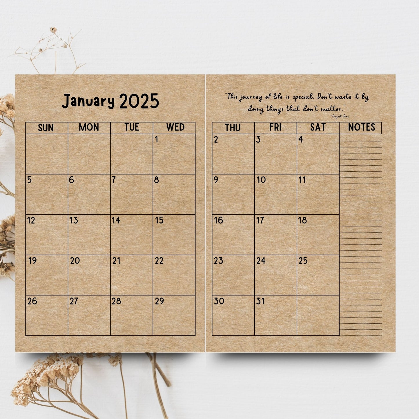 Pocket/Booklet 2026 Planner