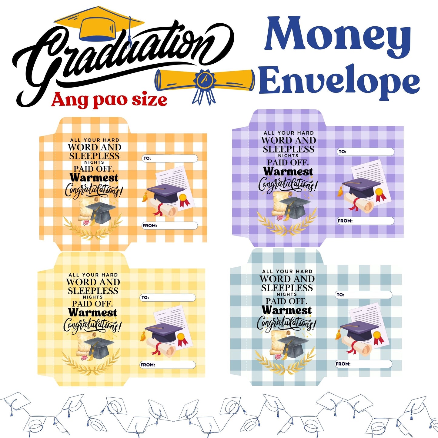 Graduation Money Envelope