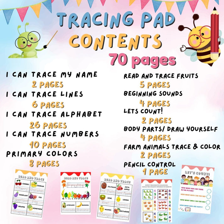 Writing/Tracing Activity A4 – creativenanay