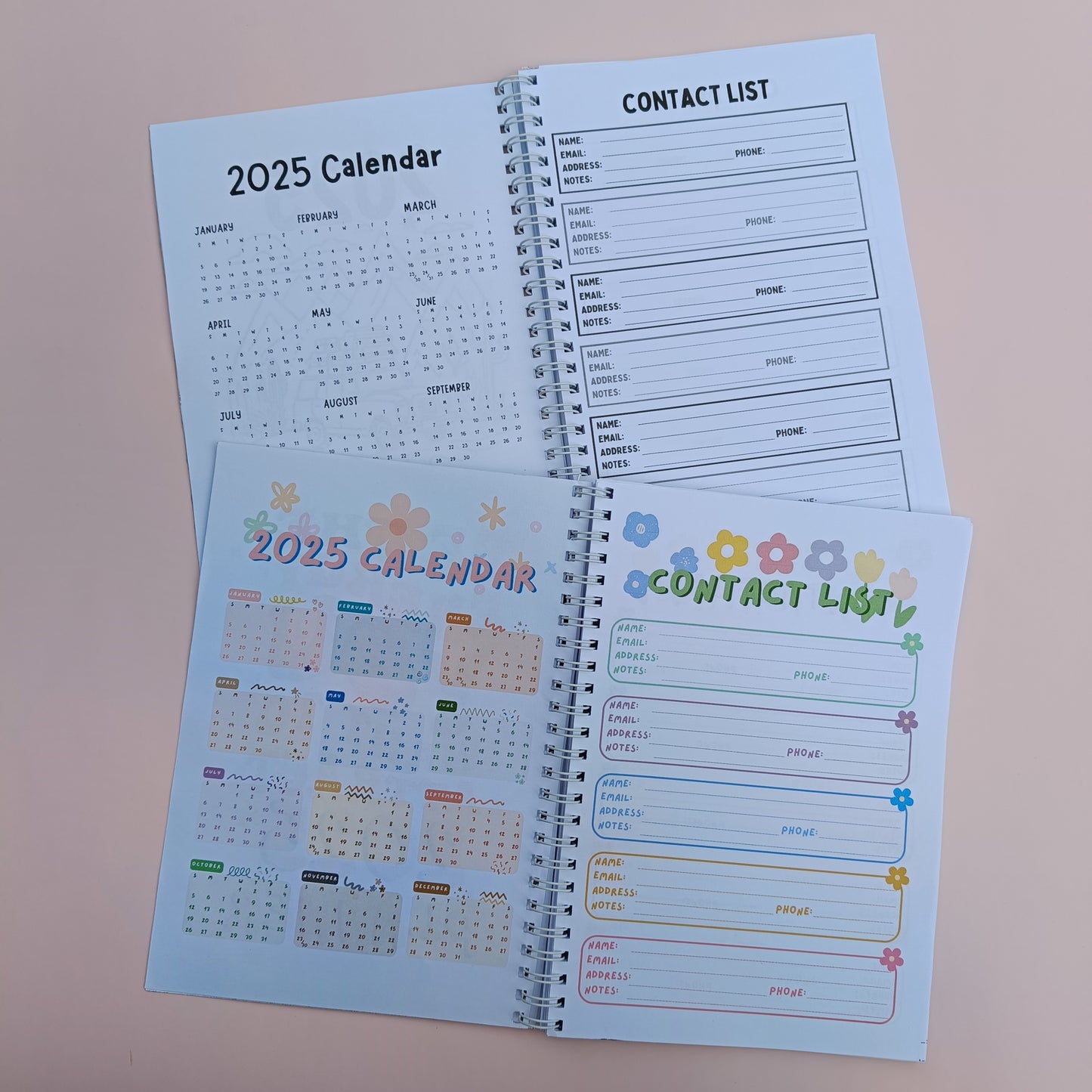 Cutesy & Adventure 2025 Planner